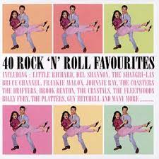 40 Rock N Roll Favourites - Frankie Avalon , Crystals Mfl i gruppen CD / Pop hos Bengans Skivbutik AB (4237230)