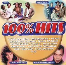 100 % Hits - Chic-Beach Boys-Branigan L Mfl i gruppen CD hos Bengans Skivbutik AB (4237764)