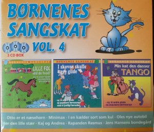 Börnenes Sangbok - Vol 4 i gruppen CD / Dansk Musikkk hos Bengans Skivbutik AB (4237837)