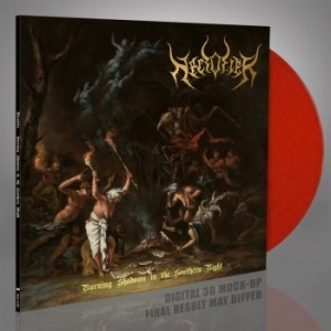 Necrofier - Burning Shadows In The Southern Nig i gruppen VINYL / Metal/ Heavy metal hos Bengans Skivbutik AB (4240816)