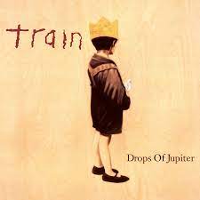 Train - Drops Of Jupiter (Ltd. Red & Black Marbl i gruppen VINYL hos Bengans Skivbutik AB (4240846)