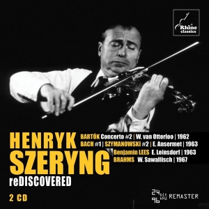 Henryk Szeryng - Rediscovered i gruppen CD / Klassisk,Annet hos Bengans Skivbutik AB (4240853)