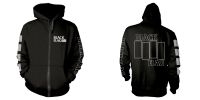 Black Flag - Zip-Hood -  Logo (L) i gruppen MERCHANDISE / Hoodies / Pop-Rock,Punk hos Bengans Skivbutik AB (4240952)