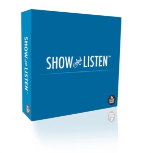 Show And Listen - Black LP Flip Frame 4 Pack i gruppen VinylTilbehør hos Bengans Skivbutik AB (4241823)