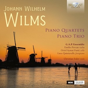 Wilms Johann Wilhelm - Piano Quartets & Piano Trio i gruppen CD hos Bengans Skivbutik AB (4242240)