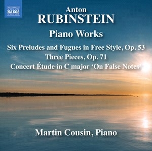 Rubinstein Anton - Piano Works - Six Preludes & Fugues i gruppen VI TIPSER / Julegavetips CD hos Bengans Skivbutik AB (4242375)