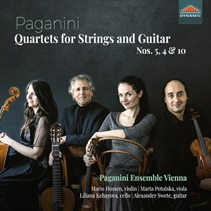 Paganini Niccolo - Quartets For Strings & Guitar, Vol. i gruppen VI TIPSER / Julegavetips CD hos Bengans Skivbutik AB (4242384)