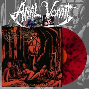 Anal Vomit - Demoniac Flagellations (Red Splatte i gruppen VINYL / Metal/ Heavy metal hos Bengans Skivbutik AB (4242629)