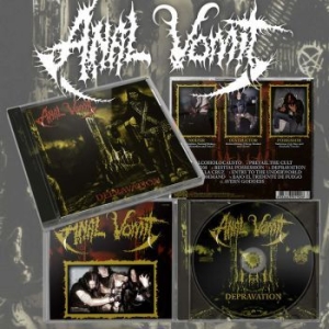 Anal Vomit - Depravation i gruppen CD / Metal/ Heavy metal hos Bengans Skivbutik AB (4242638)