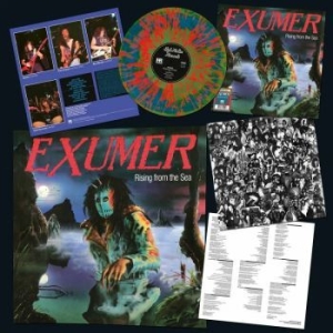 Exumer - Rising From The Sea (Splatter Vinyl i gruppen VINYL / Metal/ Heavy metal hos Bengans Skivbutik AB (4243004)