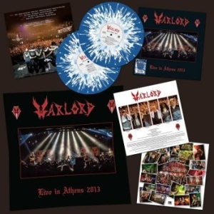 Warlord - Live In Athens 2013 (2 Lp Splatter i gruppen VINYL / Metal/ Heavy metal hos Bengans Skivbutik AB (4243006)