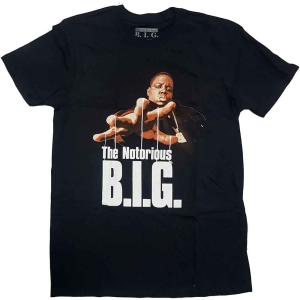 Biggie Smalls - Reachstrings Uni Bl i gruppen MERCHANDISE / T-shirt / Hip Hop-Rap hos Bengans Skivbutik AB (4243541r)