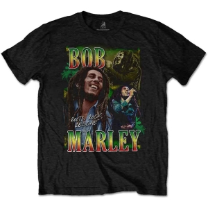 Bob Marley - Roots, Rock, Reggae Homage Uni Bl i gruppen MERCHANDISE / T-shirt / Reggae hos Bengans Skivbutik AB (4243553r)