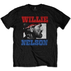 Willie Nelson - Unisex T-Shirt: Stare i gruppen CDON - Exporterade Artiklar_Manuellt / T-shirts_CDON_Exporterade hos Bengans Skivbutik AB (4243678r)