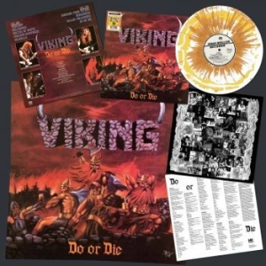 Viking - Do Or Die (Splatter Vinyl Lp) i gruppen VINYL / Metal/ Heavy metal hos Bengans Skivbutik AB (4244426)