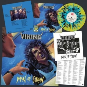 Viking - Man Of Straw (Splatter Vinyl Lp) i gruppen VINYL / Metal/ Heavy metal hos Bengans Skivbutik AB (4244428)