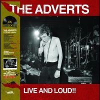 Adverts - Live & Loud!! i gruppen VI TIPSER / Julegavetips Vinyl hos Bengans Skivbutik AB (4244923)