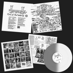 Tormentor - End Of The World Demo '85 (White/Gr i gruppen VINYL / Metal hos Bengans Skivbutik AB (4245236)