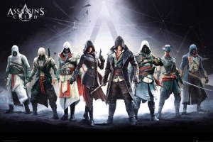 Assassins Creed Characters Poster i gruppen Merchandise hos Bengans Skivbutik AB (4245551)