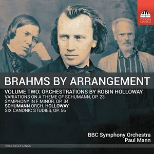 Brahms Johannes Schumann Robert - Brahms By Arrangement, Vol. 2 - Orc i gruppen CD hos Bengans Skivbutik AB (4248688)