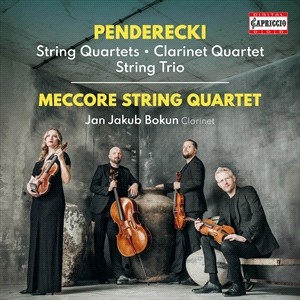 Penderecki Krzysztof - String Quartets Clarinet Quartet i gruppen VI TIPSER / Julegavetips CD hos Bengans Skivbutik AB (4248728)