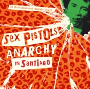 Sex Pistols - Anarchy In Santiago (Marble) i gruppen Minishops / Sex Pistols hos Bengans Skivbutik AB (4251600)