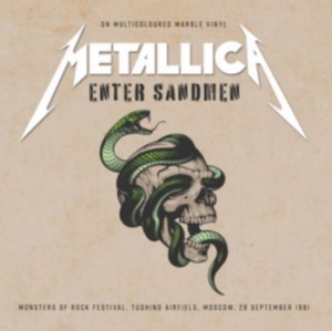 Metallica - Enter Sandmen (Multi Coloured Marbl i gruppen VINYL / Metal hos Bengans Skivbutik AB (4251602)