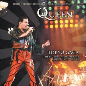 Queen - Tokyo Gaga (Marble) i gruppen VINYL / Metal,Pop-Rock hos Bengans Skivbutik AB (4251606)