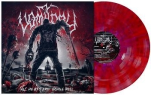 Vomitory - All Heads Are Gonna Roll (Red Splat i gruppen VINYL / Metal hos Bengans Skivbutik AB (4254427)