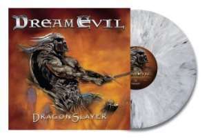 Dream Evil - Dragonslayer (White/Black Marble Vi i gruppen VINYL / Metal hos Bengans Skivbutik AB (4255497)