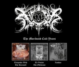 Xasthur - Moribund Cult Years The (3 Cd Box) i gruppen CD / Metal hos Bengans Skivbutik AB (4256062)