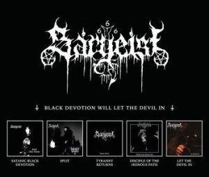 Sargeist - Black Devotion Will Let The Devil I i gruppen CD / Metal hos Bengans Skivbutik AB (4256063)