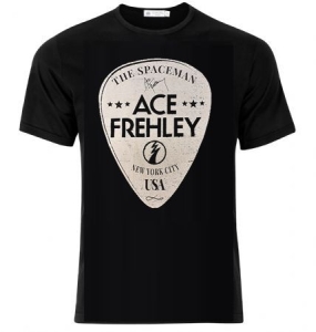 Ace Frehley - Ace Frehley T-Shirt Guitar Pick i gruppen Merchandise hos Bengans Skivbutik AB (4256983)