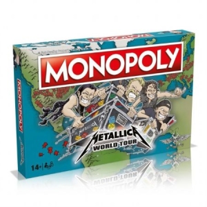 Metallica - Metallica Monopoly i gruppen MK Export CDON Merch hos Bengans Skivbutik AB (4257598)