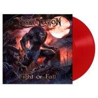 Night Legion - Fight Or Fall (Red Vinyl Lp) i gruppen VINYL / Metal hos Bengans Skivbutik AB (4262112)