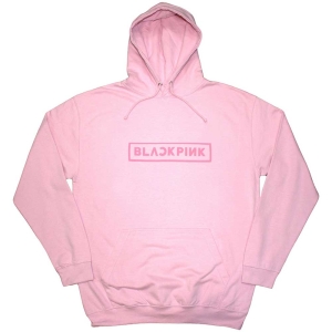 Blackpink - Logo Uni Pink Hoodie i gruppen MERCHANDISE / Hoodies / K-Pop hos Bengans Skivbutik AB (4262266r)