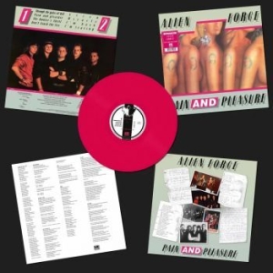 Alien Force - Pain And Pleasure (Pink Vinyl Lp) i gruppen VINYL / Metal hos Bengans Skivbutik AB (4262984)