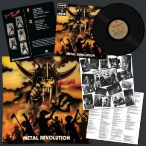 Living Death - Metal Revolution (Vinyl Lp) i gruppen VINYL / Metal/ Heavy metal hos Bengans Skivbutik AB (4262989)