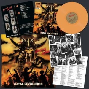 Living Death - Metal Revolution (Orange Vinyl Lp) i gruppen VINYL hos Bengans Skivbutik AB (4262990)