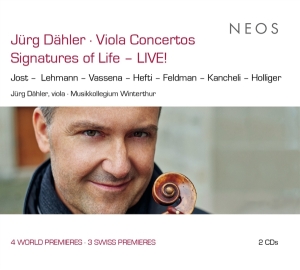 Jurg Dahler - Signatures Of Life - Live! i gruppen CD / Klassisk,Annet hos Bengans Skivbutik AB (4263530)