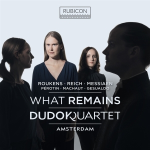 Dudok Quartet Amsterdam - What Remains i gruppen CD / Klassisk,Annet hos Bengans Skivbutik AB (4263531)