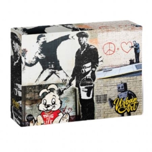 Banksy - Banksy Follow Your Dreams (1000Pc) Puzzle i gruppen CDON - Exporterade Artiklar_Manuellt / Merch_CDON_exporterade hos Bengans Skivbutik AB (4264226)