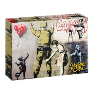 Banksy - Banksy Graffiti Painter (1000Pc) Puzzle i gruppen Merchandise hos Bengans Skivbutik AB (4264580)