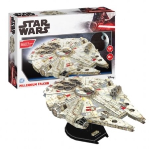 STAR WARS - Star Wars Millennium Falcon (216Pc) 3D Jigsaw Puzzle i gruppen MK Export CDON Merch hos Bengans Skivbutik AB (4264584)