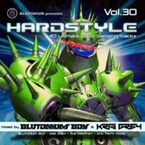 Various Artists - Blutonium Presents: Hardstyle i gruppen Musikk / Dual Disc / Pop-Rock hos Bengans Skivbutik AB (4265507)