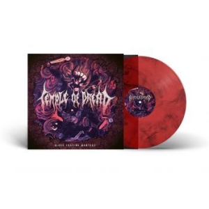 Temple Of Dread - Blood Craving Mantras (Marbled Viny i gruppen VINYL / Metal/ Heavy metal hos Bengans Skivbutik AB (4266647)