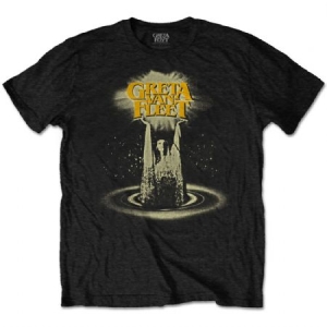 Greta Van Fleet - Greta Van Fleet Unisex T-Shirt: Cinematic Lights i gruppen CDON - Exporterade Artiklar_Manuellt / T-shirts_CDON_Exporterade hos Bengans Skivbutik AB (4267307r)