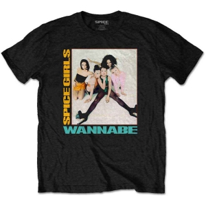 Spice Girls - Spice Girls Unisex T-Shirt: Wannabe i gruppen  hos Bengans Skivbutik AB (4267330r)