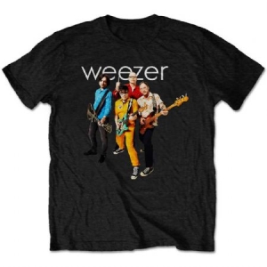 Weezer - Unisex T-Shirt: Band Photo i gruppen CDON - Exporterade Artiklar_Manuellt / T-shirts_CDON_Exporterade hos Bengans Skivbutik AB (4271694r)