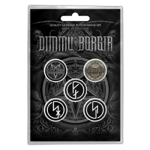 Dimmu Borgir - Button Badge Pack: Eonian (Retail Pack) i gruppen Merchandise hos Bengans Skivbutik AB (4271719)